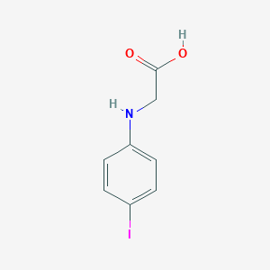 molecular formula C8H8INO2 B180258 2-[(4-Iodophenyl)amino]acetic acid CAS No. 13370-63-3