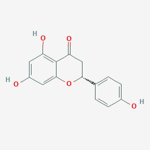 molecular formula C15H12O5 B180267 (2R)-5,7-dihydroxy-2-(4-hydroxyphenyl)-2,3-dihydro-4H-chromen-4-one CAS No. 17654-19-2
