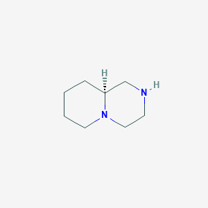 molecular formula C8H16N2 B180270 (S)-Octahydro-pyrido[1,2-a]pyrazine CAS No. 179605-63-1