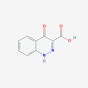 molecular formula C9H6N2O3 B180278 4-Hydroxycinnoline-3-carboxylic acid CAS No. 18514-85-7