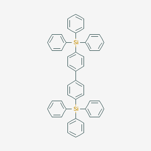 molecular formula C48H38Si2 B180282 4,4'-Bis(triphenylsilyl)-1,1'-biphenyl CAS No. 18826-13-6