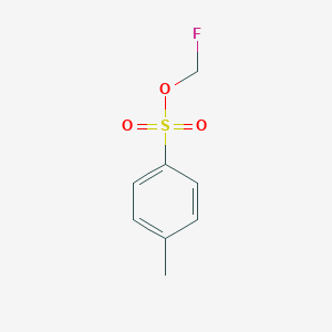 molecular formula C8H11FO4S B180285 4-Methylbenzene-1-sulfonic acid--fluoromethanol (1/1) CAS No. 114435-86-8