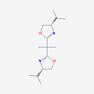 (4S,4'S)-2,2'-(Propane-2,2-diyl)bis(4-isopropyl-4,5-dihydrooxazole)