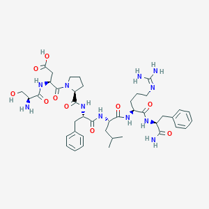 molecular formula C42H61N11O10 B018029 Sdpflrfamide CAS No. 110325-86-5