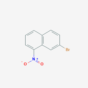 molecular formula C10H6BrNO2 B180293 7-溴-1-硝萘 CAS No. 102153-49-1