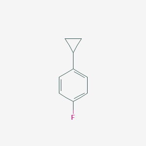 molecular formula C9H9F B180297 1-Cyclopropyl-4-fluorobenzene CAS No. 18511-60-9