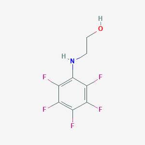 molecular formula C8H6F5NO B180298 2-(2,3,4,5,6-Pentafluoroanilino)-1-ethanol CAS No. 1801-15-6