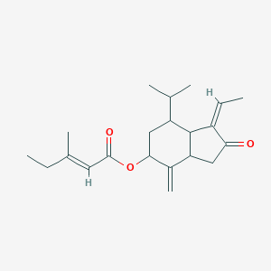molecular formula C21H30O3 B180306 Tussilogonone CAS No. 110042-38-1