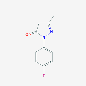 2-(4-fluorophenyl)-5-methyl-2,4-dihydro-3H-pyrazol-3-one