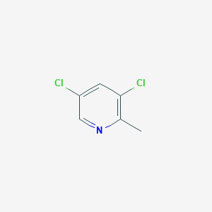 molecular formula C6H5Cl2N B180334 3,5-Dichloro-2-methylpyridine CAS No. 100868-45-9