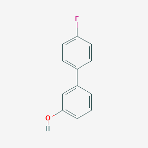molecular formula C12H9FO B180336 3-(4-Fluorophenyl)phenol CAS No. 10540-41-7