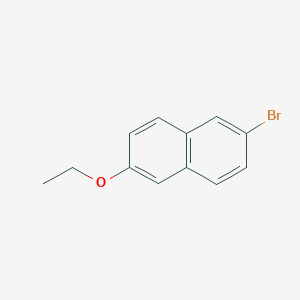molecular formula C12H11BrO B180342 2-Bromo-6-ethoxynaphthalene CAS No. 66217-19-4