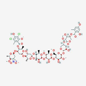 molecular formula C70H97Cl2NO38 B180343 Evernimicin CAS No. 109545-84-8