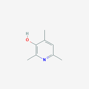 molecular formula C8H11NO B180346 2,4,6-三甲基-3-羟基吡啶 CAS No. 1123-65-5