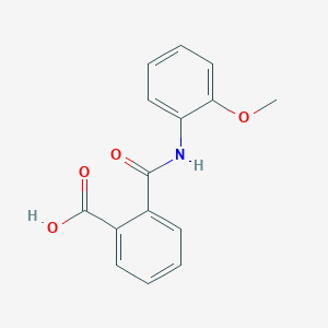 molecular formula C15H13NO4 B180371 2'-Methoxyphthalanilic acid CAS No. 19336-96-0