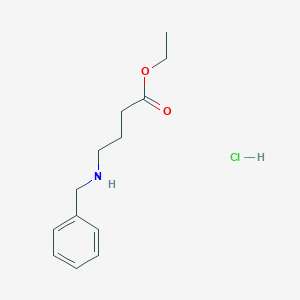 Ethyl 4-(benzylamino)butanoate hydrochloride