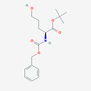 (S)-tert-Butyl 2-(((benzyloxy)carbonyl)amino)-5-hydroxypentanoate