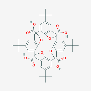 molecular formula C52H64O12 B180413 4-tert-Butylcalix[4]arene tetraacetic acid CAS No. 113215-72-8