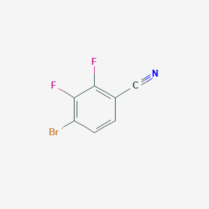 molecular formula C7H2BrF2N B180418 4-Bromo-2,3-difluorobenzonitrile CAS No. 126163-58-4