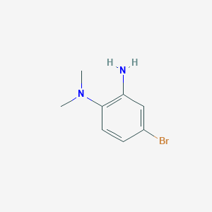 4-bromo-1-N,1-N-dimethylbenzene-1,2-diamine