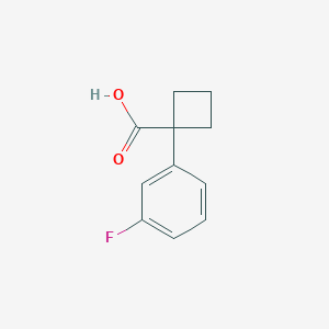 1-(3-Fluorophenyl)cyclobutanecarboxylic acid