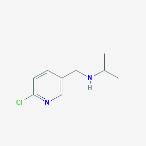 N-((6-Chloropyridin-3-yl)methyl)propan-2-amine