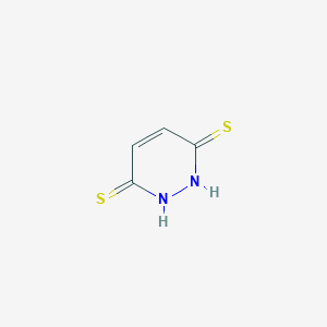 molecular formula C4H4N2S2 B180433 3,6-dimercaptopyridazine CAS No. 1445-58-5