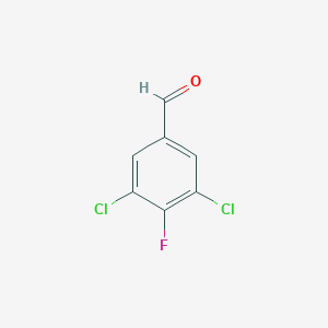molecular formula C7H3Cl2FO B180449 3,5-Dichloro-4-fluorobenzaldehyde CAS No. 117820-80-1