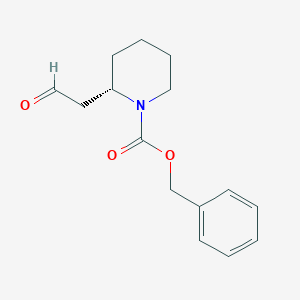 Benzyl (2S)-2-(2-oxoethyl)piperidine-1-carboxylate