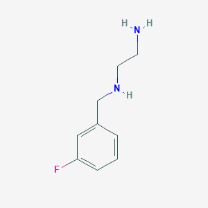 N-(3-Fluorobenzyl)ethane-1,2-diamine