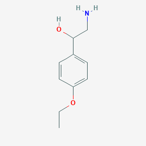 molecular formula C10H15NO2 B180474 2-Amino-1-(4-ethoxyphenyl)ethanol CAS No. 145412-87-9