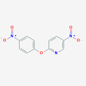 molecular formula C11H7N3O5 B180480 5-Nitro-2-(4-nitrophenoxy)pyridine CAS No. 129199-42-4