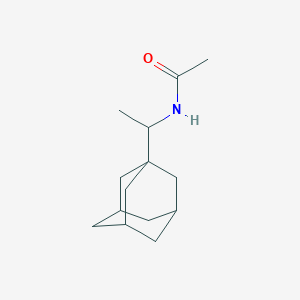 N-[1-(1-adamantyl)ethyl]acetamide