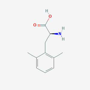 molecular formula C11H15NO2 B180521 (2S)-2-amino-3-(2,6-dimethylphenyl)propanoic acid CAS No. 103854-26-8