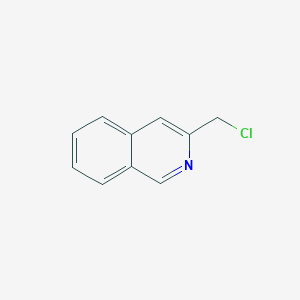 molecular formula C10H8ClN B180528 3-(Chloromethyl)isoquinoline CAS No. 147937-36-8