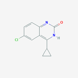 6-Chloro-4-cyclopropylquinazolin-2(1H)-one