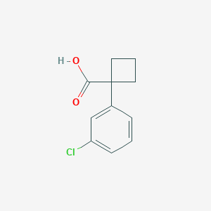 1-(3-Chlorophenyl)cyclobutanecarboxylic acid