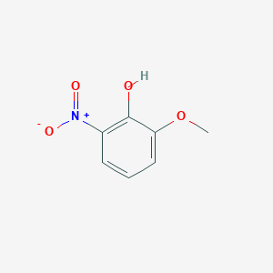 molecular formula C7H7NO4 B180549 2-Methoxy-6-nitrophenol CAS No. 15969-08-1