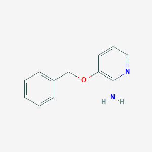 molecular formula C12H12N2O B018056 2-Amino-3-benzyloxypyridine CAS No. 24016-03-3