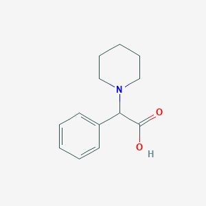 2-Phenyl-2-(piperidin-1-yl)acetic acid