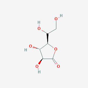 B180570 (3S,4S,5R)-5-(1,2-dihydroxyethyl)-3,4-dihydroxyoxolan-2-one CAS No. 161168-87-2