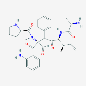 molecular formula C31H39N5O5 B018058 Avellanin A CAS No. 110297-47-7