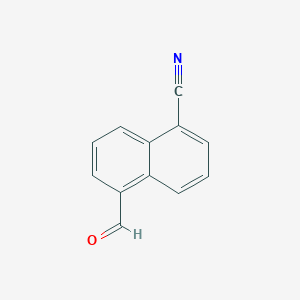 5-Formylnaphthalene-1-carbonitrile