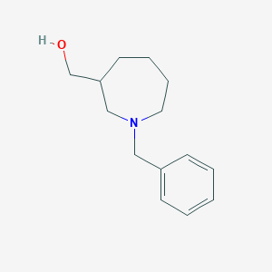 molecular formula C14H21NO B180614 (1-Benzylazepan-3-yl)methanol CAS No. 109887-33-4