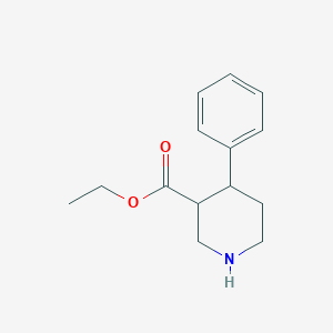 (3R,4R)-ethyl 4-phenylpiperidine-3-carboxylate