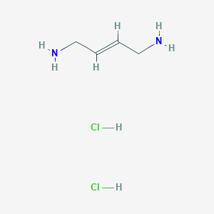molecular formula C4H12Cl2N2 B180623 (E)-But-2-ene-1,4-diamine dihydrochloride CAS No. 119874-79-2