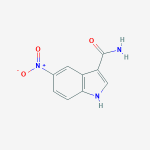 5-Nitro-1H-indole-3-carboxamide