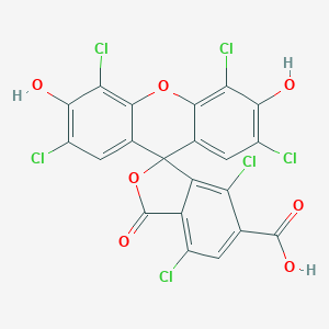 2',4,4',5',7,7'-Hexachloro-3',6'-dihydroxy-3-oxo-3H-spiro[isobenzofuran-1,9'-xanthene]-6-carboxylic acid