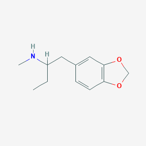 molecular formula C12H17NO2 B180635 N-Methyl-1-(1,3-benzodioxol-5-yl)-2-butanamine CAS No. 135795-90-3