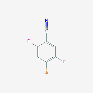 molecular formula C7H2BrF2N B180671 4-Bromo-2,5-difluorobenzonitrile CAS No. 133541-45-4